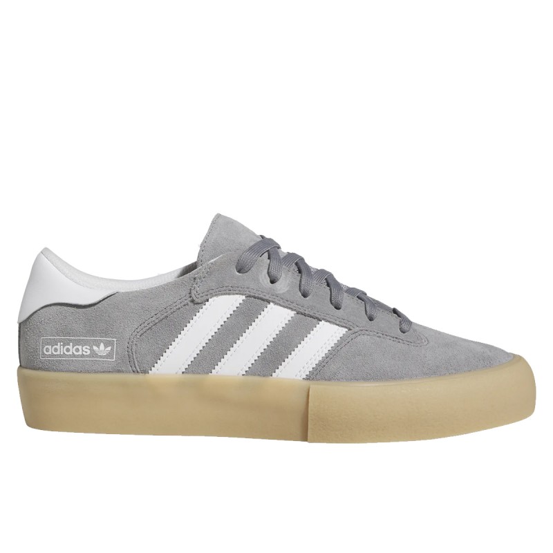 ADIDAS Matchbreak Super Grey Three / Cloud White / Gum skate shoes