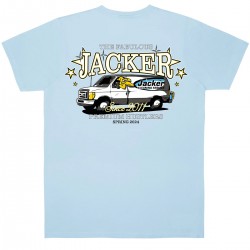JACKER Cleaner Blue Tee-shirt