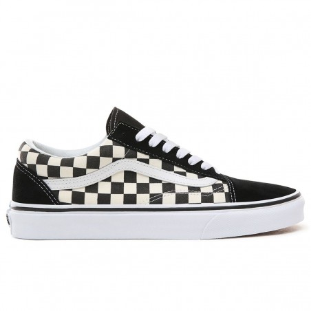 fe udledning Electrify VANS Classic Old Skool Primary check black / white shoes