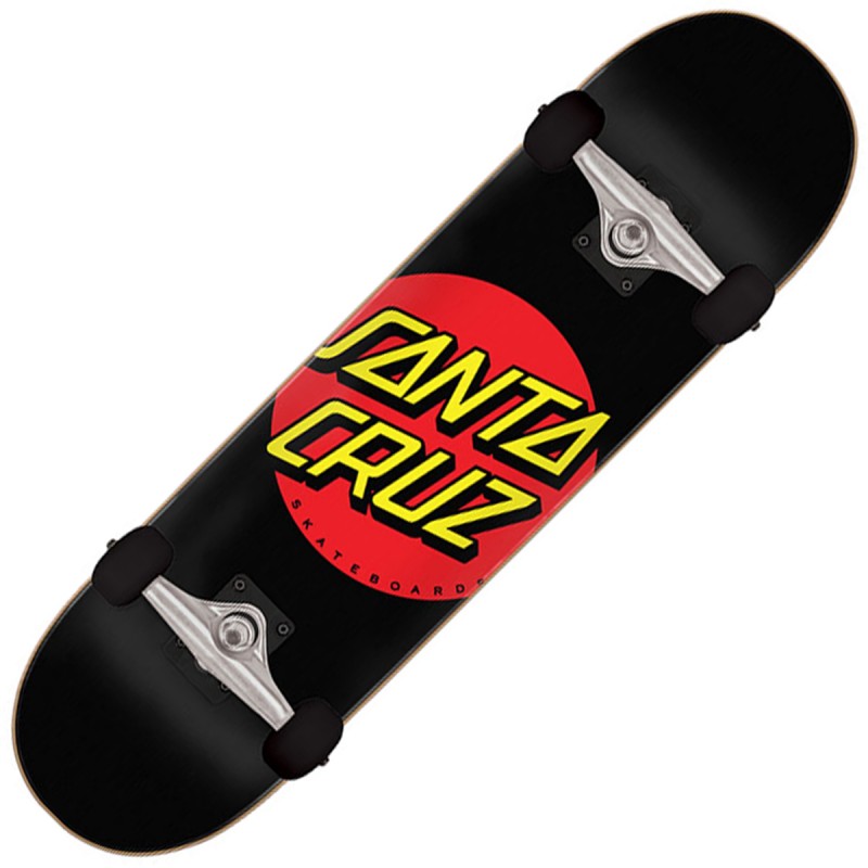 Santa Cruz Foliage Dot Skateboard Sticker 3" 